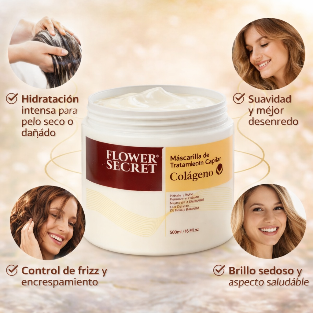 Flower Secret Colágeno – Repara y devuelve el brillo al instante